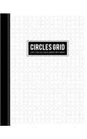 Circles Grid Graph Notebook: Circle Composition Exercise Paper for Mathematics Graphing Equations (Science Teacher & Laboratory Student Journal) 1cm Grid Circles