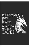 Dragons Don't Kill Players The Dungeon Master Does