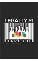 Legally 21 Bar Code