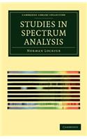 Studies in Spectrum Analysis