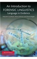 An Introduction to Forensic Linguistics: Language in Evidence