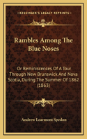 Rambles Among The Blue Noses: Or Reminiscences Of A Tour Through New Brunswick And Nova Scotia, During The Summer Of 1862 (1863)