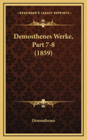 Demosthenes Werke, Part 7-8 (1859)