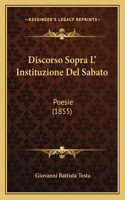Discorso Sopra L' Instituzione Del Sabato
