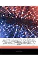Articles on Spacecraft Manufacturers, Including
