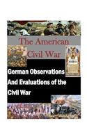 German Observations And Evaluations of the Civil War