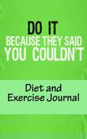 Diet and Exercise Journal