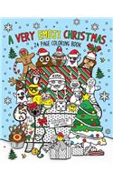 Very Emoji Christmas Coloring Book