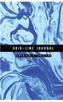 Grid-Line Journal: Blank Grid Graph Diary Notebook: Marble Design: Matte Non-Glossy Cover: 122 Pages