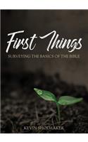 First Things