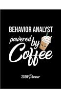 Behavior Analyst Powered By Coffee 2020 Planner