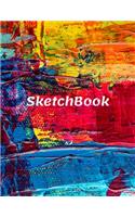 Sketch Book: Notebook for Drawing, Writing, Painting, Sketching or Doodling, Large Composition Book Letter Size (8.5 x 11), 100 Pages