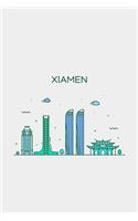 Xiamen Minimalist Travel Notebook [Lined] [6x9] [110 pages]