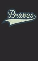 Braves Mascot Vintage Sports Name Design