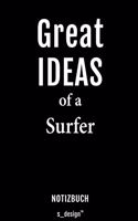 Notizbuch für Surfer