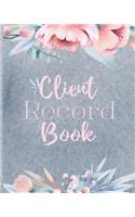 Client Record Book: Customer Profile And Appointment Organizer