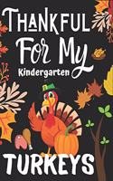 Thankful For My Kindergarten Turkeys