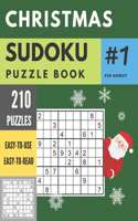 Christmas Sudoku Puzzle Book (Book 1): 210 Sudoku Puzzles (70 Easy, 70 Medium, 70 Hard)