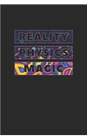 Reality Physics Magic: Dotted Bullet Notebook (6" x 9" - 120 pages) Simple Physics Notebook for Daily Journal, Diary, and Gift
