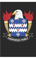 Harkness: Harkness Coat of Arms and Family Crest Notebook Journal (6 x 9 - 100 pages)