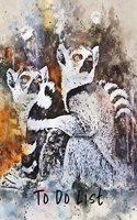 To Do List: Lemur 8.5x11(10 To Do List)