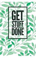 Get Stuff Done- Undated Planner