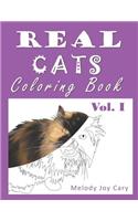 REAL CATS Coloring Book