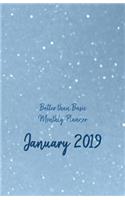 Better Than Basic Monthly Planner