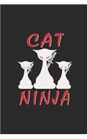 Cat Ninja: Warrior Kitty Notebook