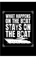 What Happens on the Boat Stays on the Boat
