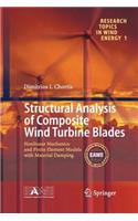 Structural Analysis of Composite Wind Turbine Blades: Nonlinear Mechanics and Finite Element Models with Material Damping