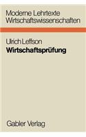 Wirtschaftsprüfung