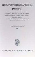 Literaturwissenschaftliches Jahrbuch