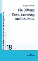 Stiftung in Krise, Sanierung und Insolvenz