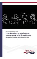 educadora a través de su formación y práctica docente