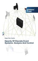 Opacity Of Discrete Event Systems