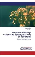 Response of Mango varieties to epicotyl grafting on rootstocks