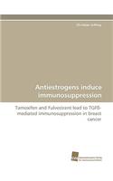 Antiestrogens Induce Immunosuppression