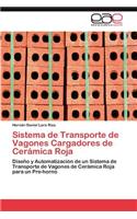 Sistema de Transporte de Vagones Cargadores de Ceramica Roja