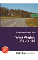 West Virginia Route 193: (English)