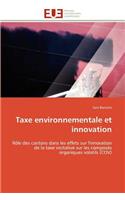 Taxe Environnementale Et Innovation