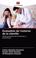 Évaluation de l'entorse de la cheville