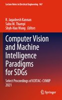 Computer Vision and Machine Intelligence Paradigms for SDGs