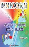 Unicorn Activity Book for Kids Ages 4-8