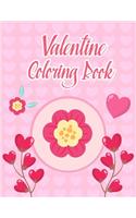 Valentine Coloring Book: Valentine Coloring Book For Kids, Children, Toddlers, Crayons, Adult, Mini, Girls And Boys - 8.5 in x 11 in Cover.