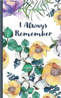 I Always Remember