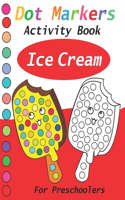 Dot Markers Activity Book ice cream