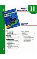Holt Environmental Science Chapter 11 Resource File: Water