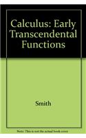 Calculus: Early Transcendental Functions