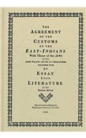 Agreement of the Customs of the East Indians and the Jews
